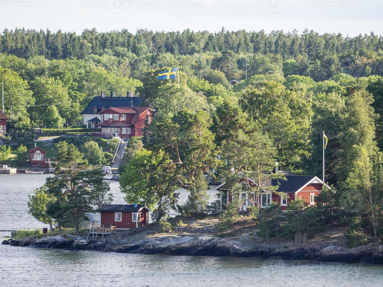 stockholm och Östersjön i sverige foto