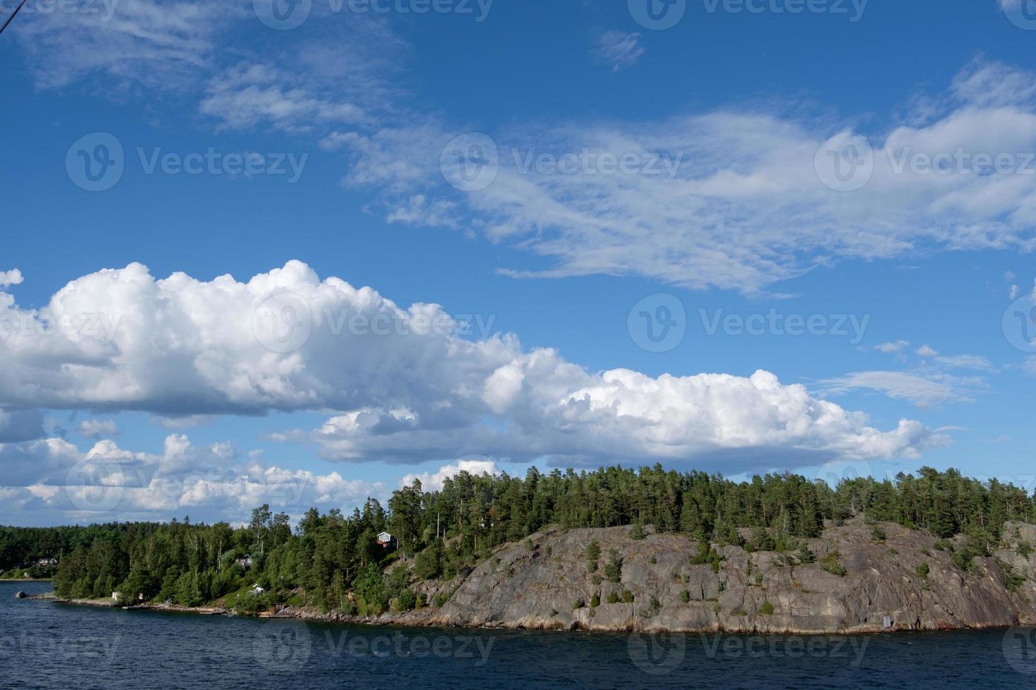 Östersjön nära stockholm foto