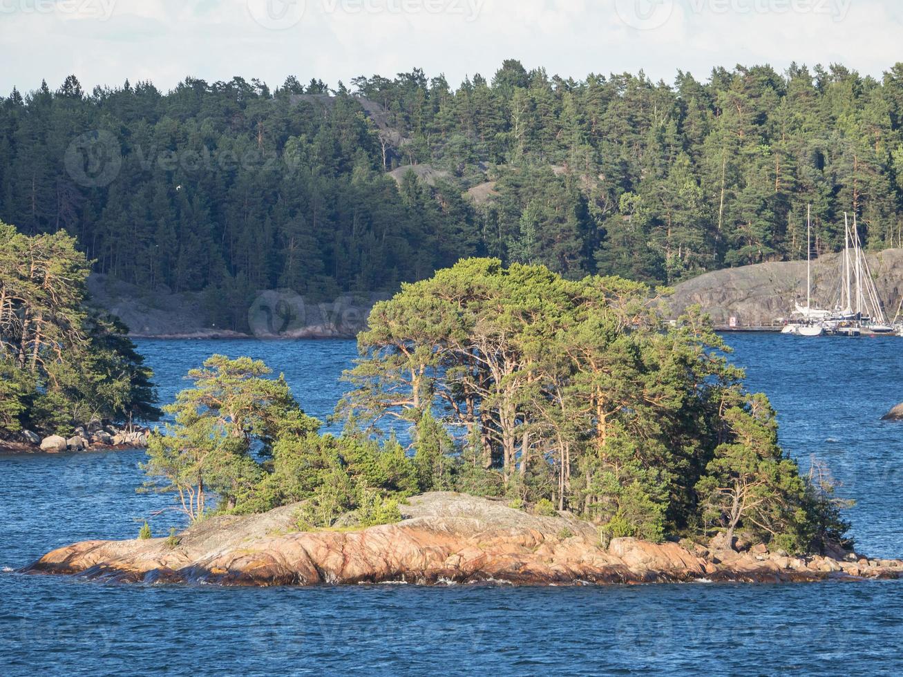 stockholm och Östersjön i sverige foto