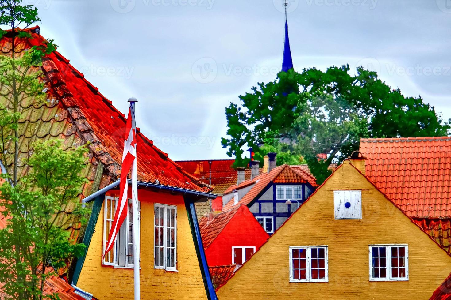 svaneke på bornholmsön foto