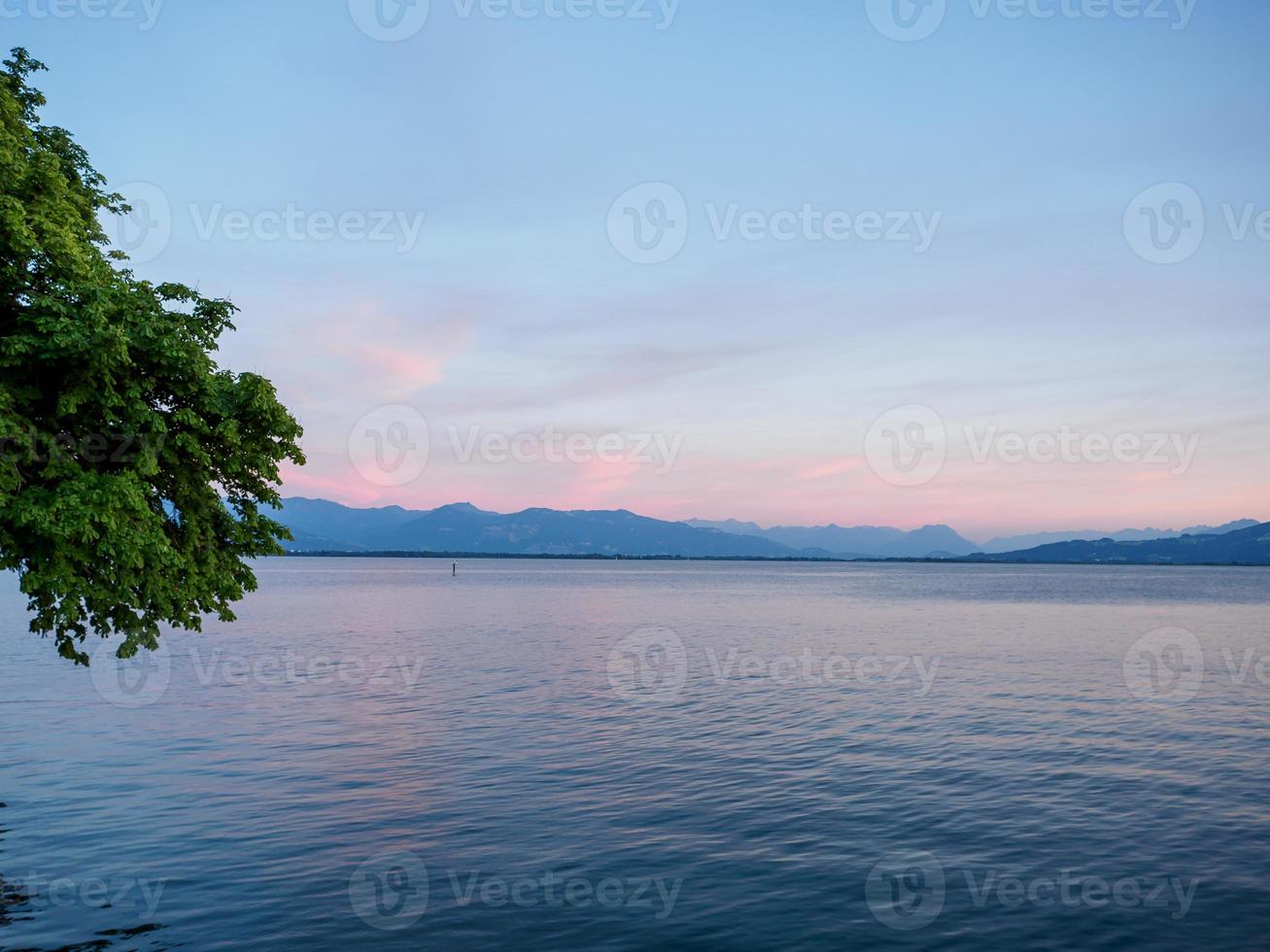 Lindau vid Bodensjön i Tyskland foto