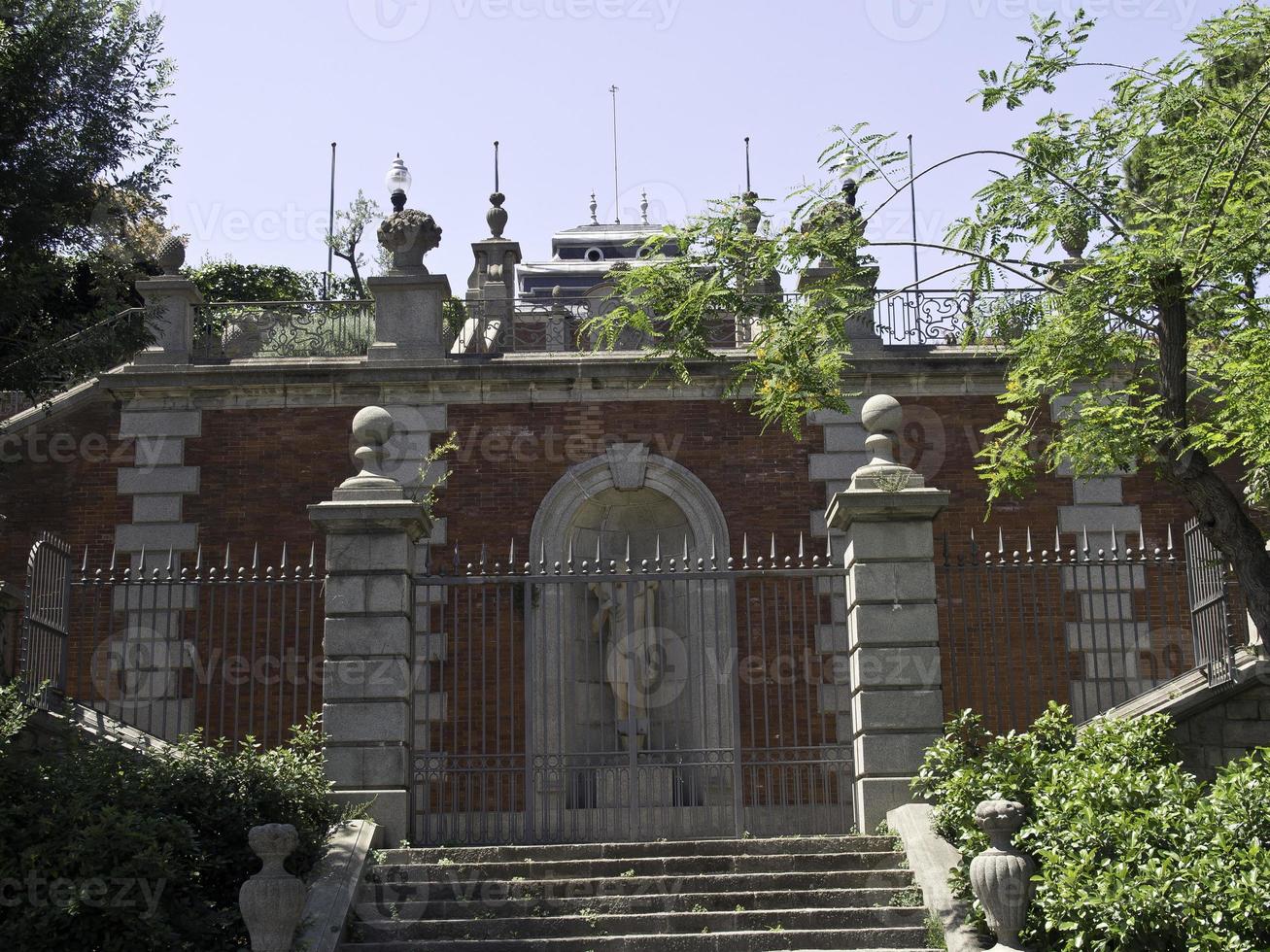 staden barcelona i spanien foto