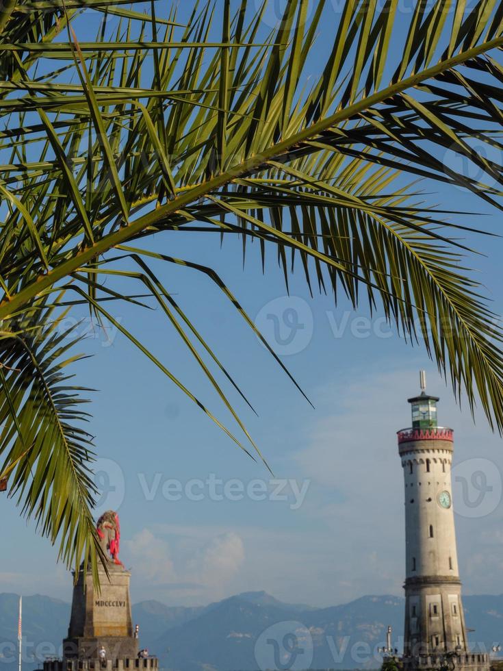 lindau och bregenz vid Bodensjön foto