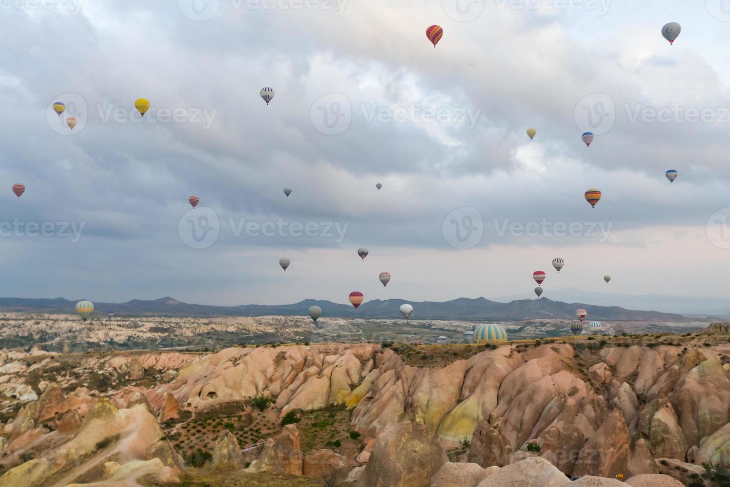 varmluftsballonger foto