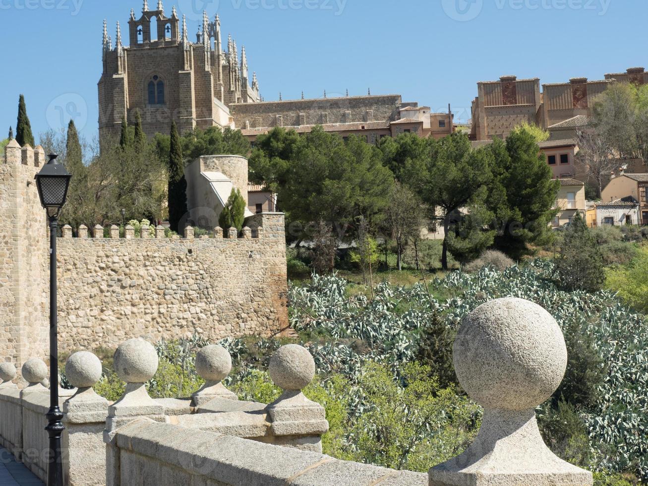 den gamla staden toledo i Spanien foto