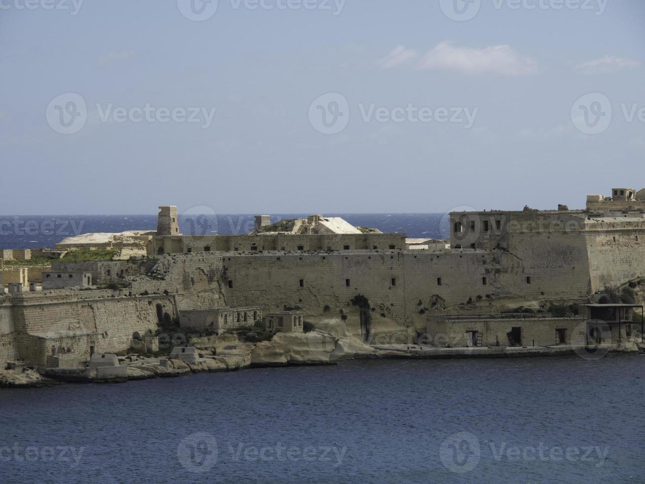 staden valetta på malta ön foto