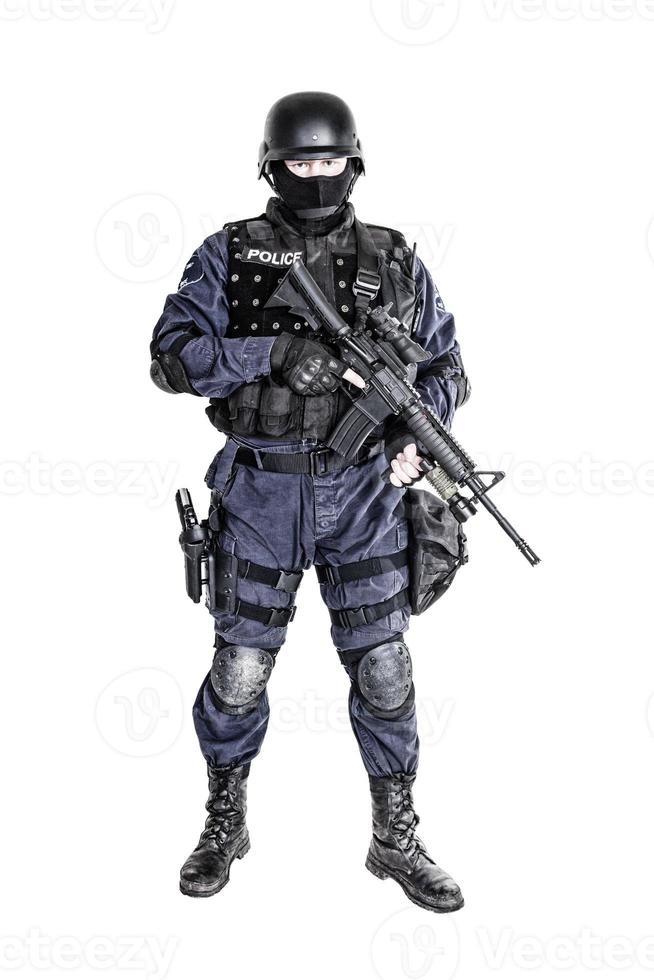 swat officer foto