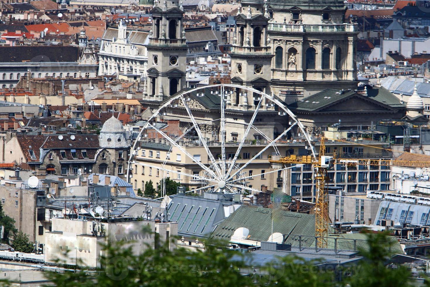 budapest är Ungerns huvudstad och största stad. foto