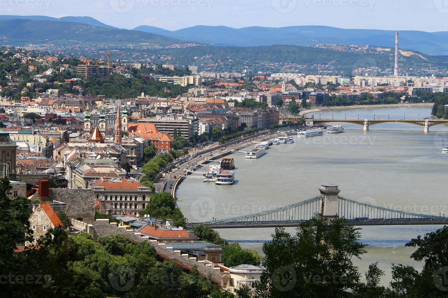 budapest är Ungerns huvudstad och största stad. foto