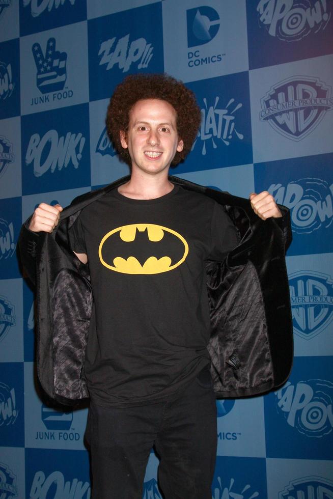 los angeles, 21 mars - josh sussman vid batman produktlinje lansering på härdsmälta comics den 21 mars 2013 i los angeles, ca foto