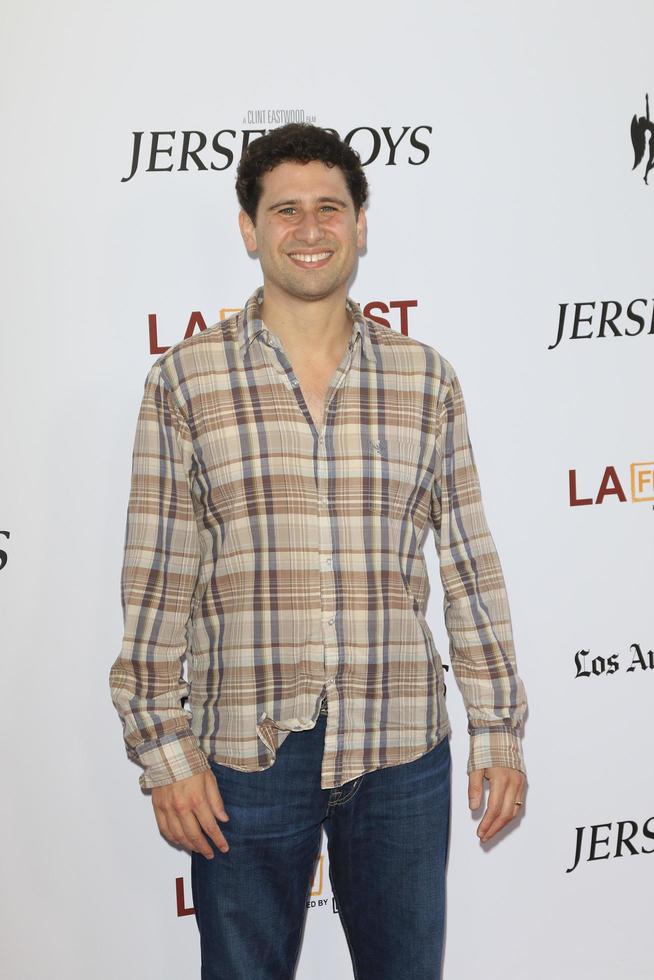 los angeles, 19 juni - seth caplan på jersey boys la premiär på Regal 14 teatrarna den 19 juni 2014 i los angeles, ca. foto