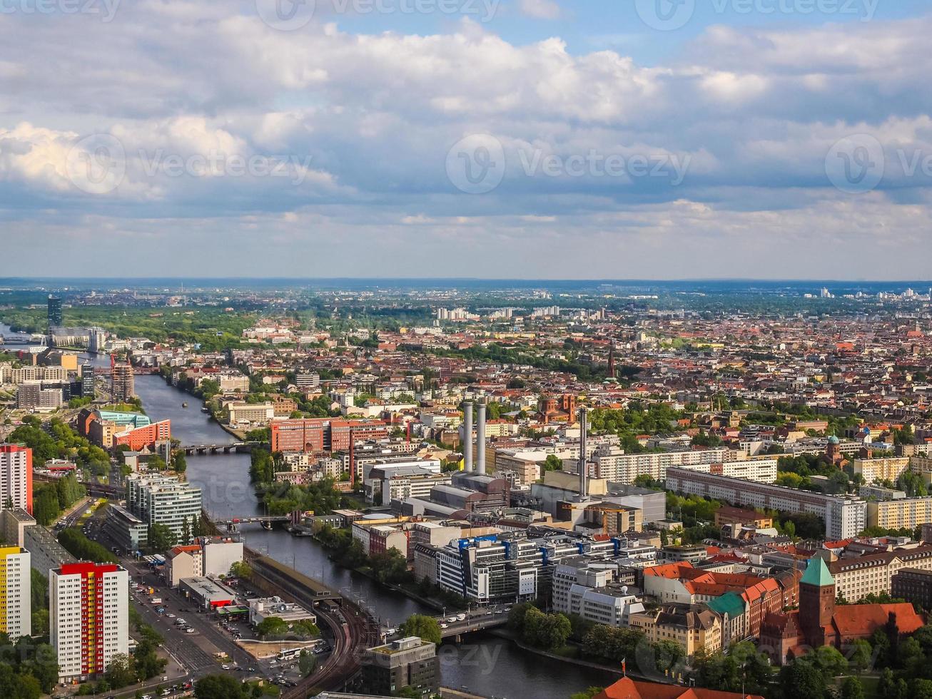 hdr berlin flygbild foto