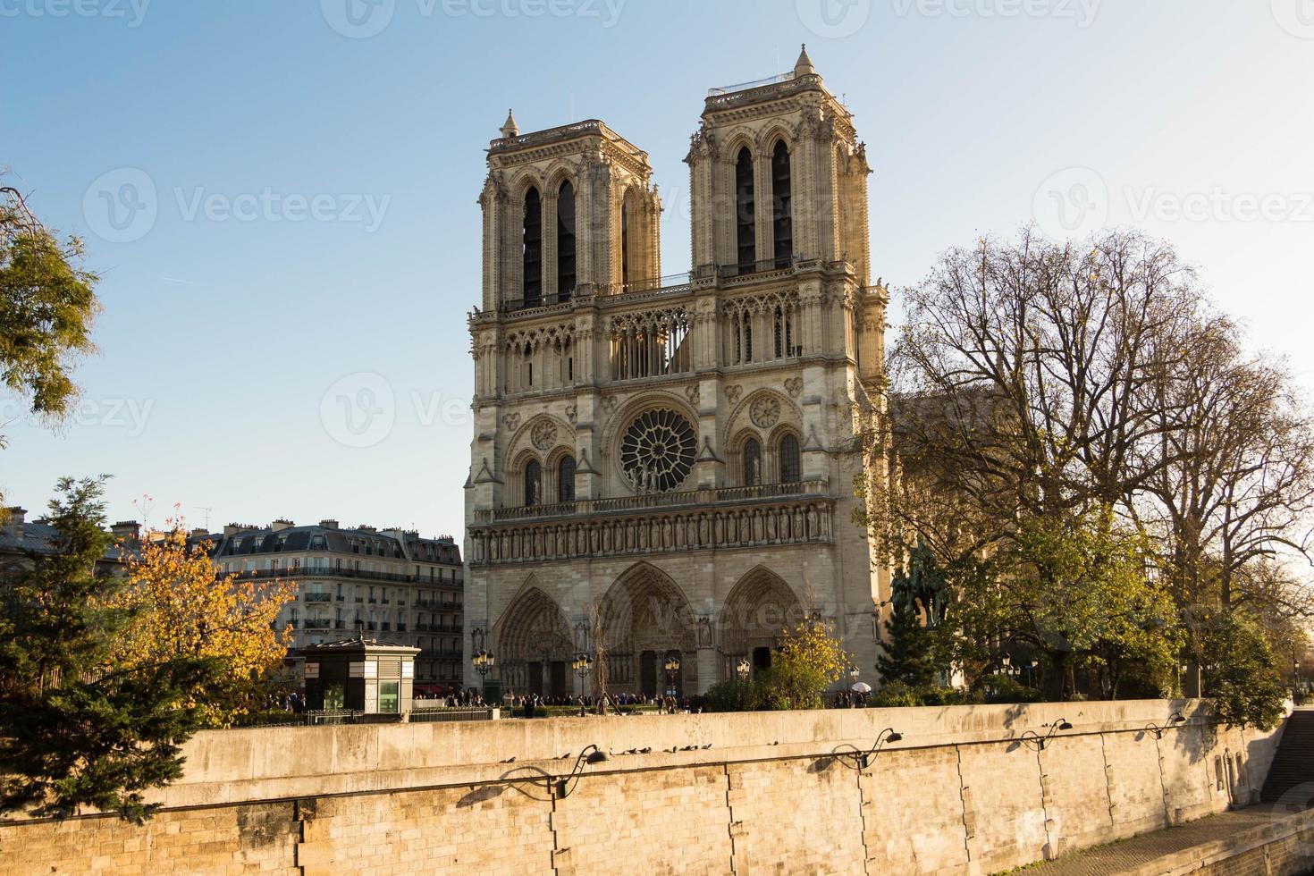 Notre Dame-katedralen, Paris, Frankrike. foto