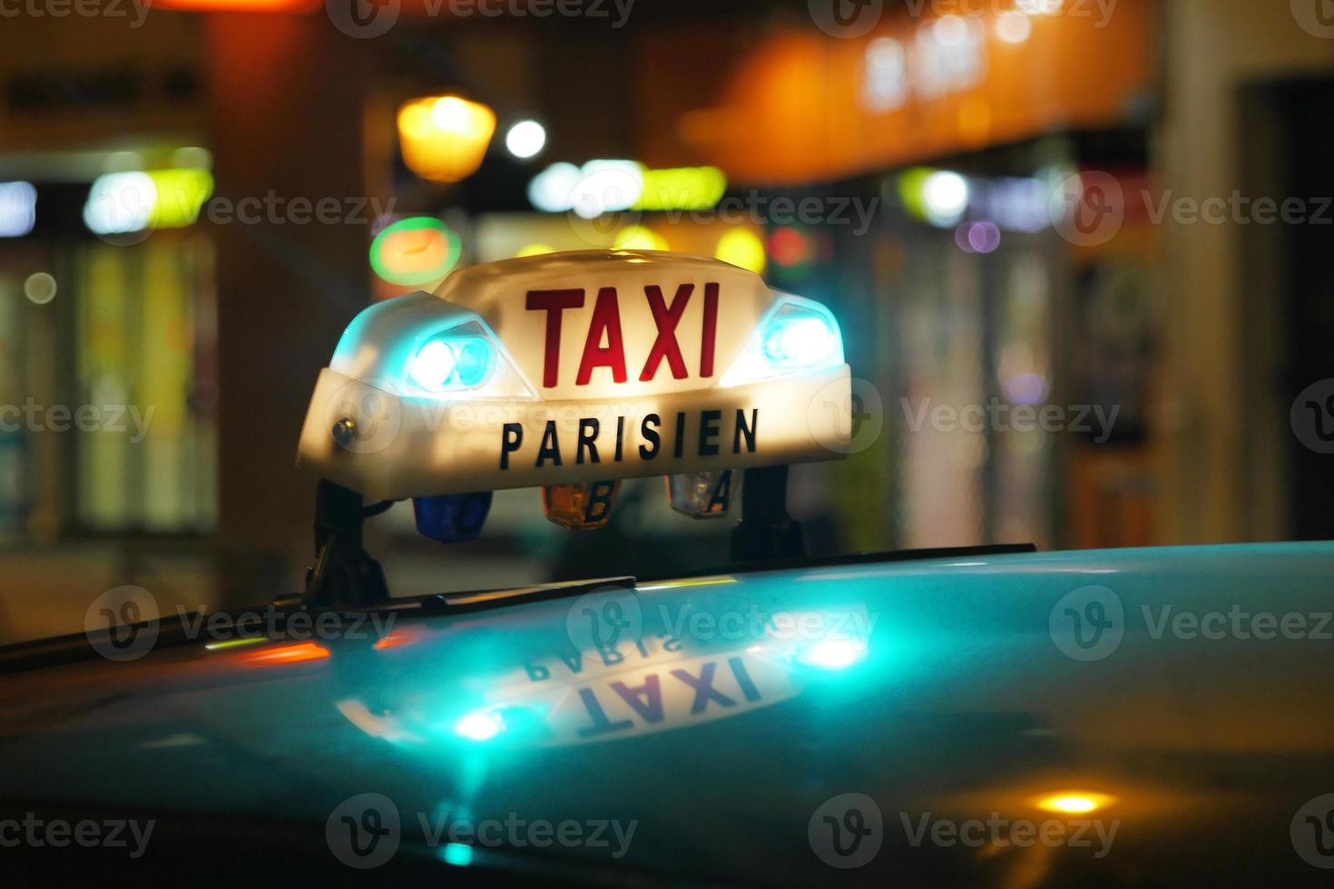 paris taxi foto