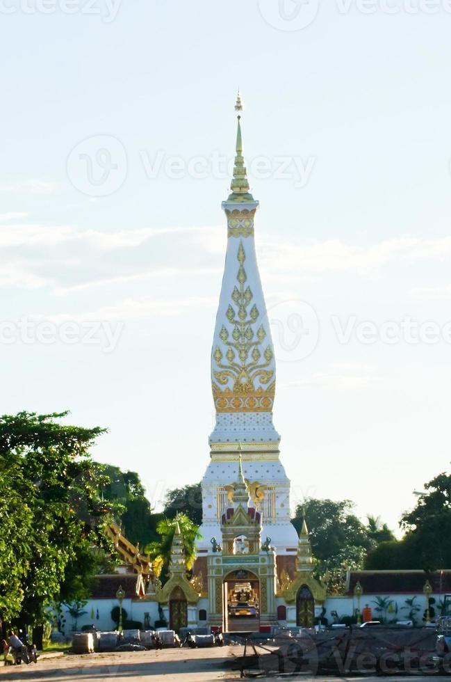 phra den panom pagoden i nakhon phanom, Thailand foto