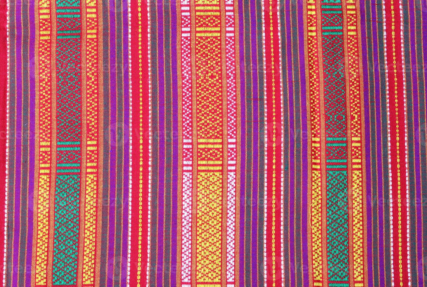 thai silkestygsmönsterbakgrund foto
