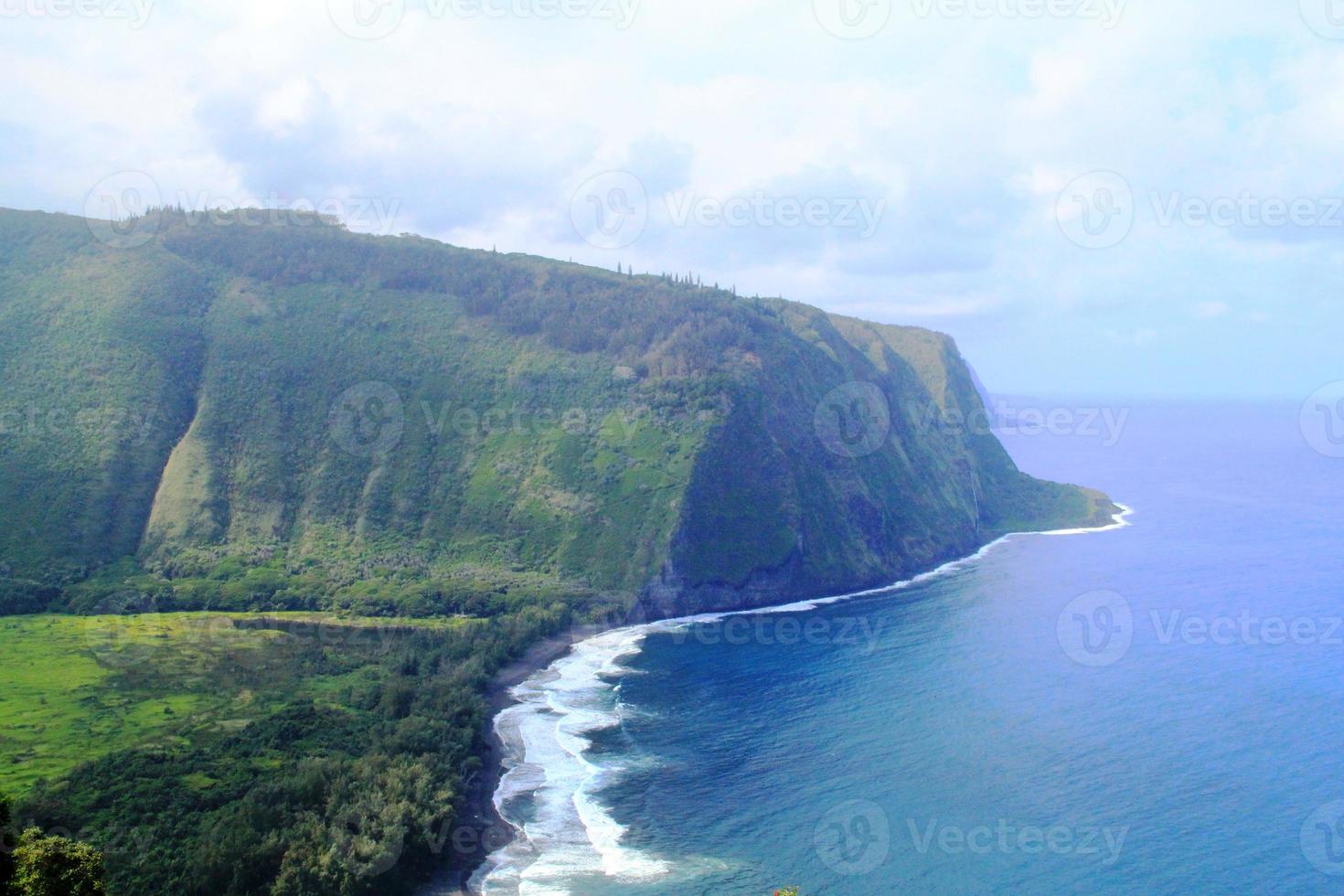 vackert naturlandskap i Hawaii foto
