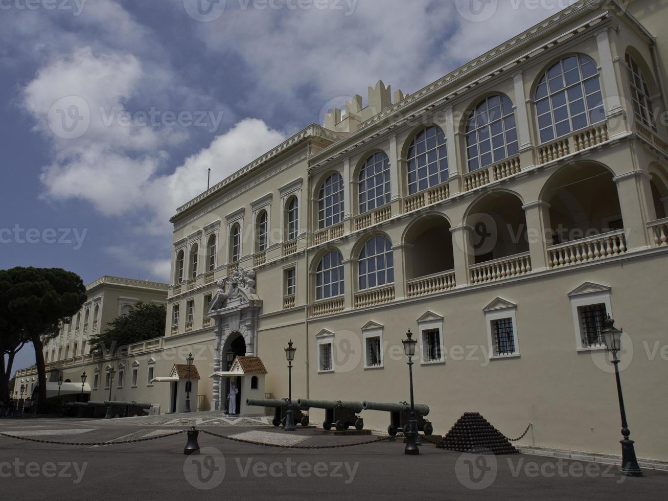 monaco vid Medelhavet foto