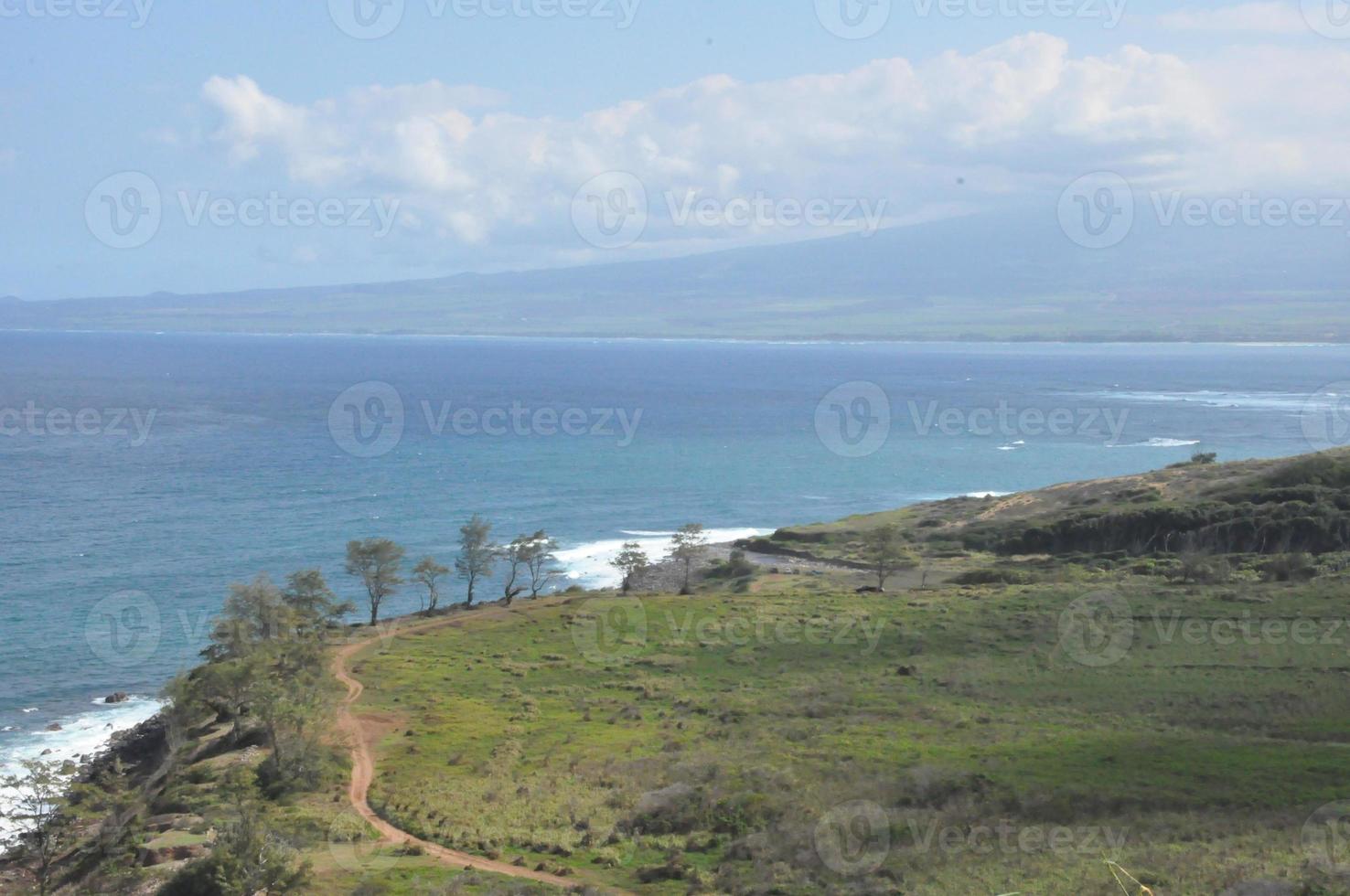 utsikt från kahekili motorväg i Maui, Hawaii foto