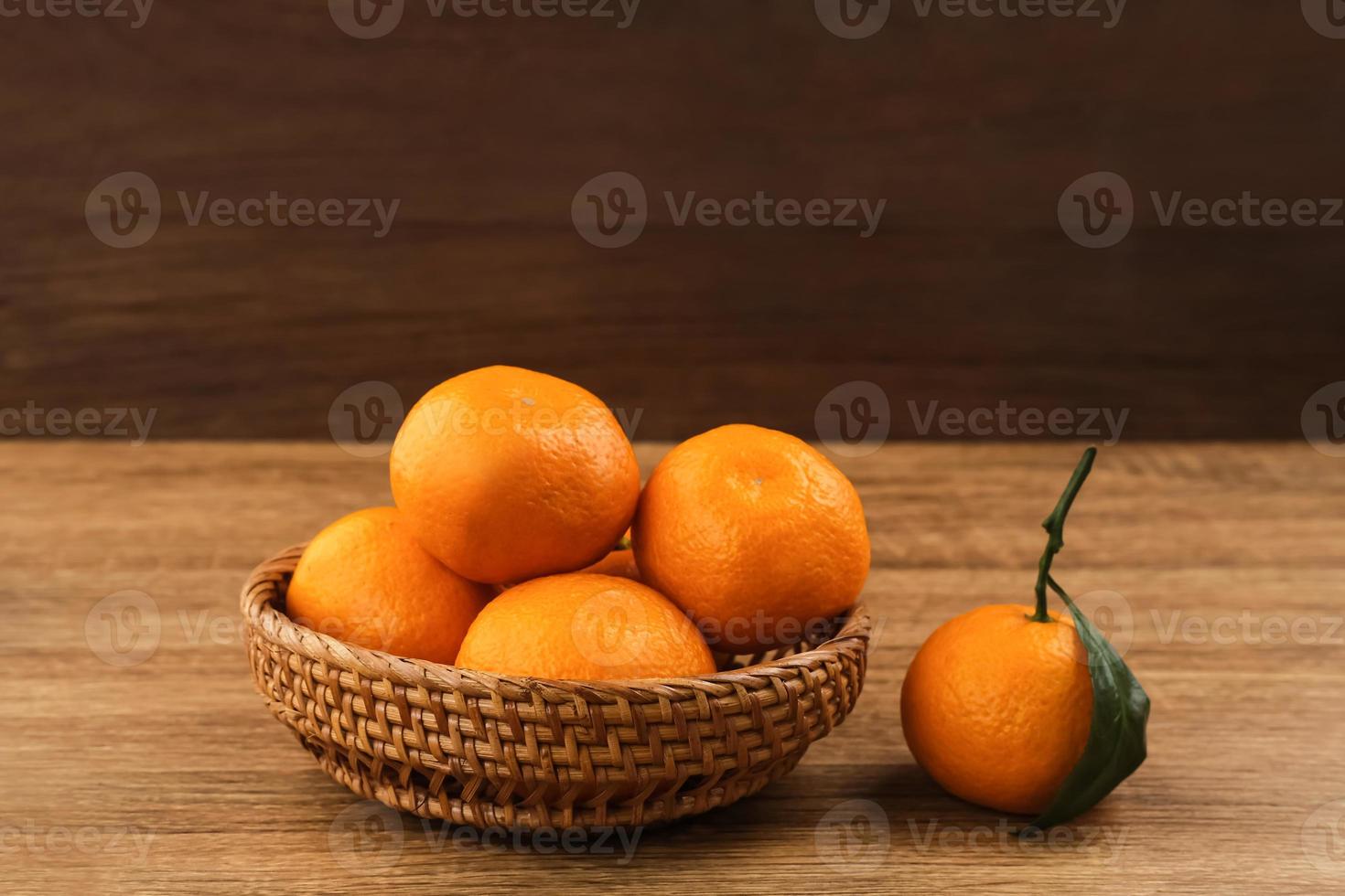 jeruk santang madu, citrus sinensis, konsumeras ofta under det kinesiska nyåret. vald fokusbild. foto