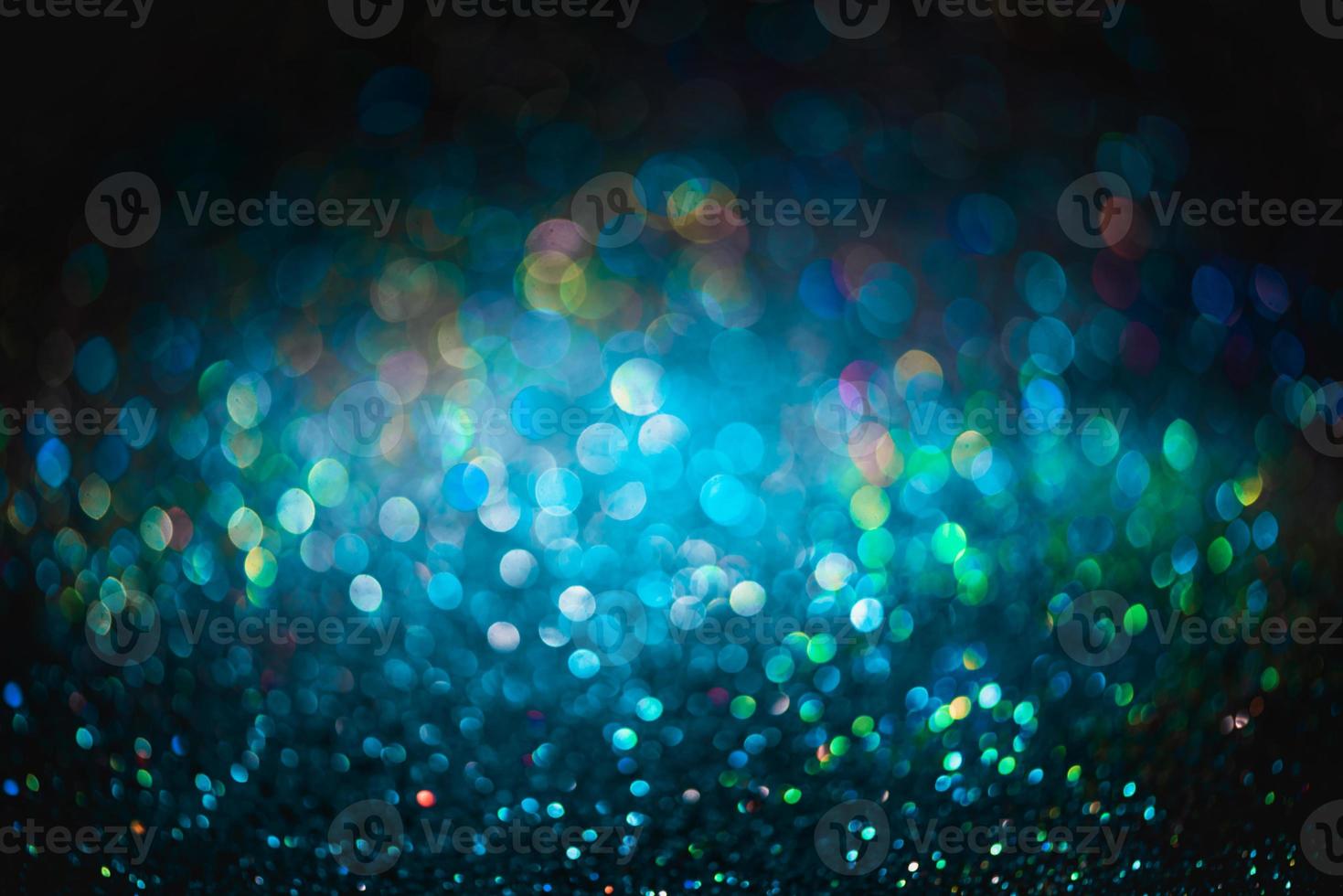 bokeh effekt glitter färgglad suddig abstrakt bakgrund för födelsedag, årsdag, bröllop, nyårsafton eller jul foto