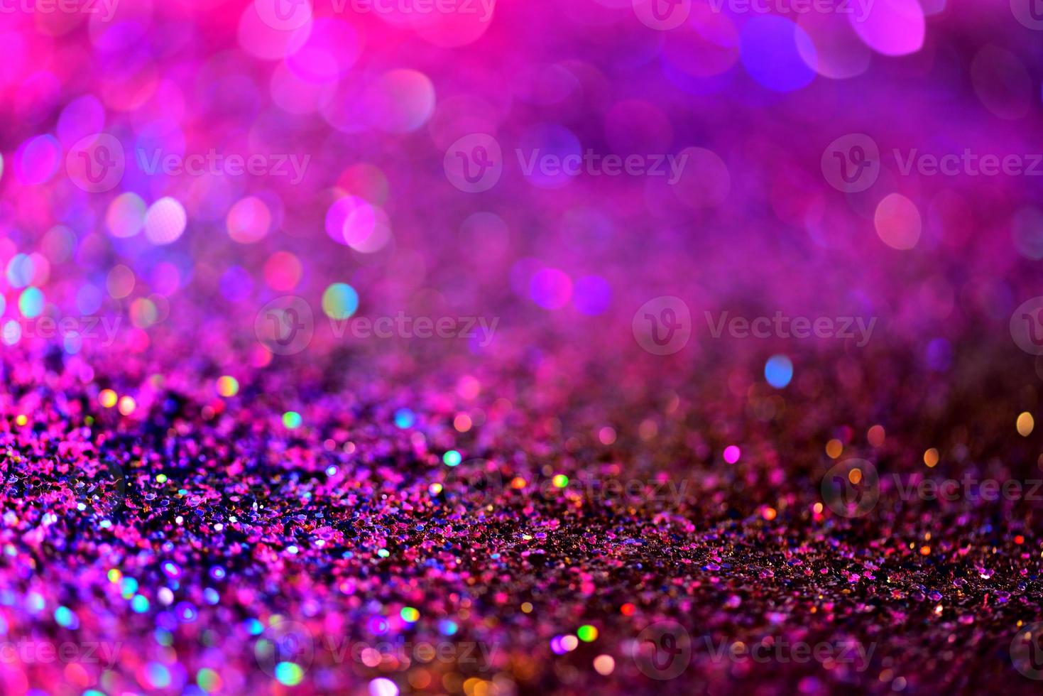 bokeh glitter färgfull suddig abstrakt bakgrund för födelsedag, årsdag, bröllop, nyårsafton eller jul foto