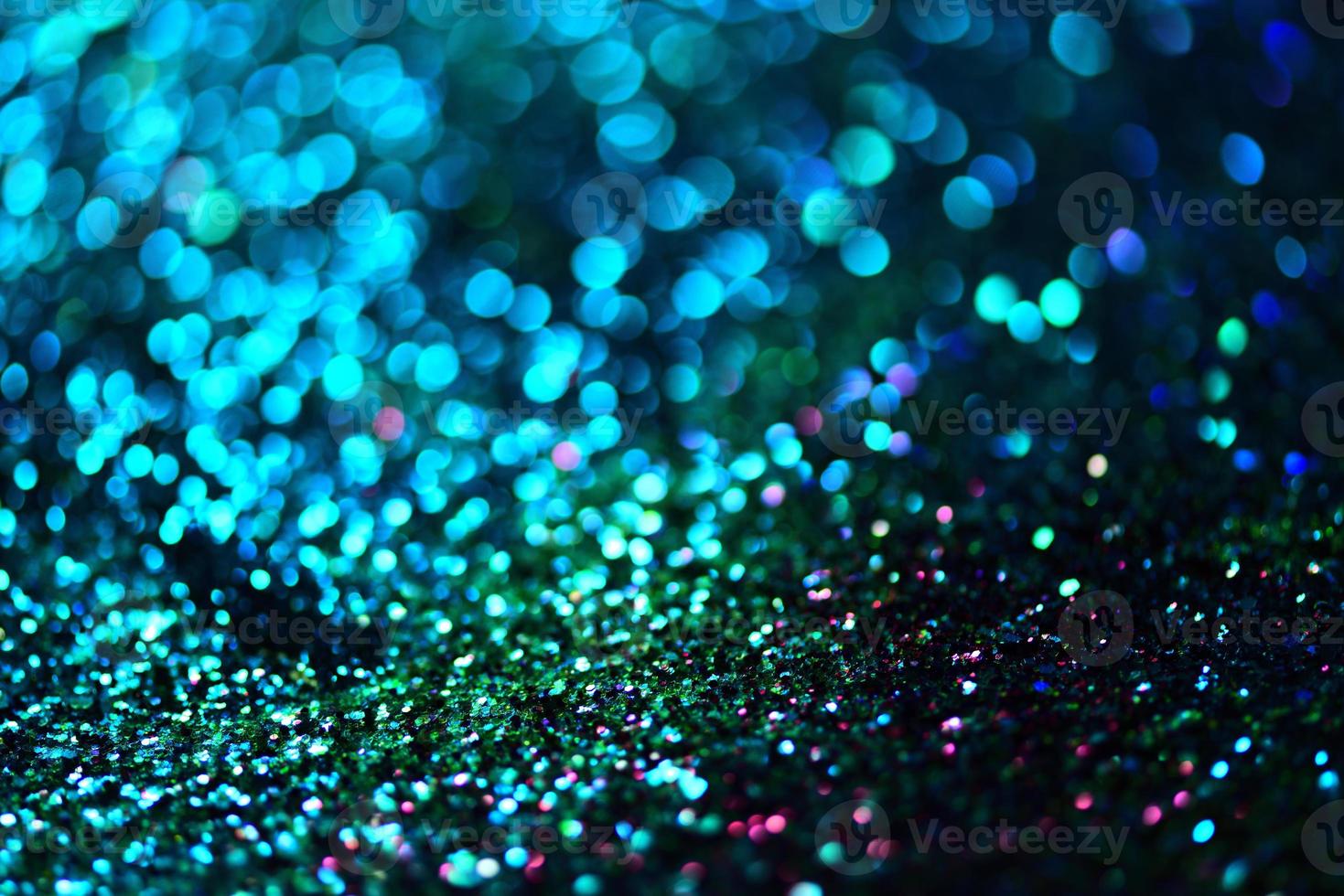 bokeh glitter färgfull suddig abstrakt bakgrund för födelsedag, årsdag, bröllop, nyårsafton eller jul foto