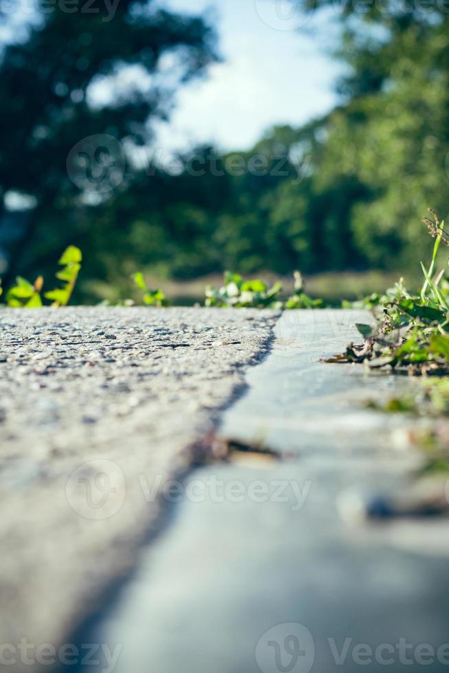 trottoar i närbild foto