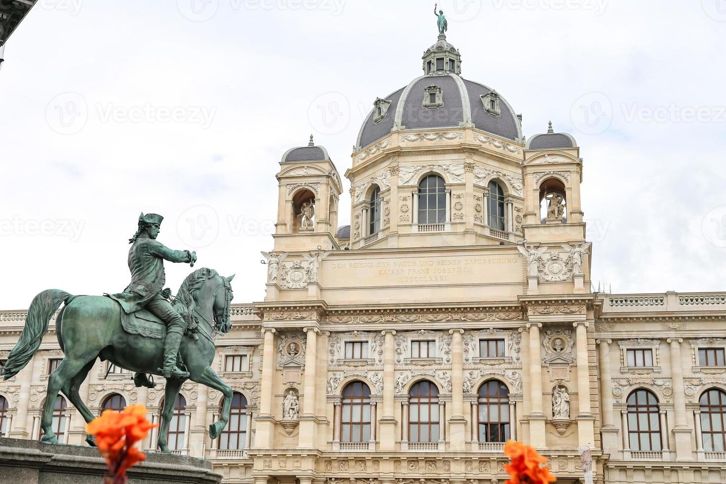 naturhistoriska museum i Wien, Österrike foto