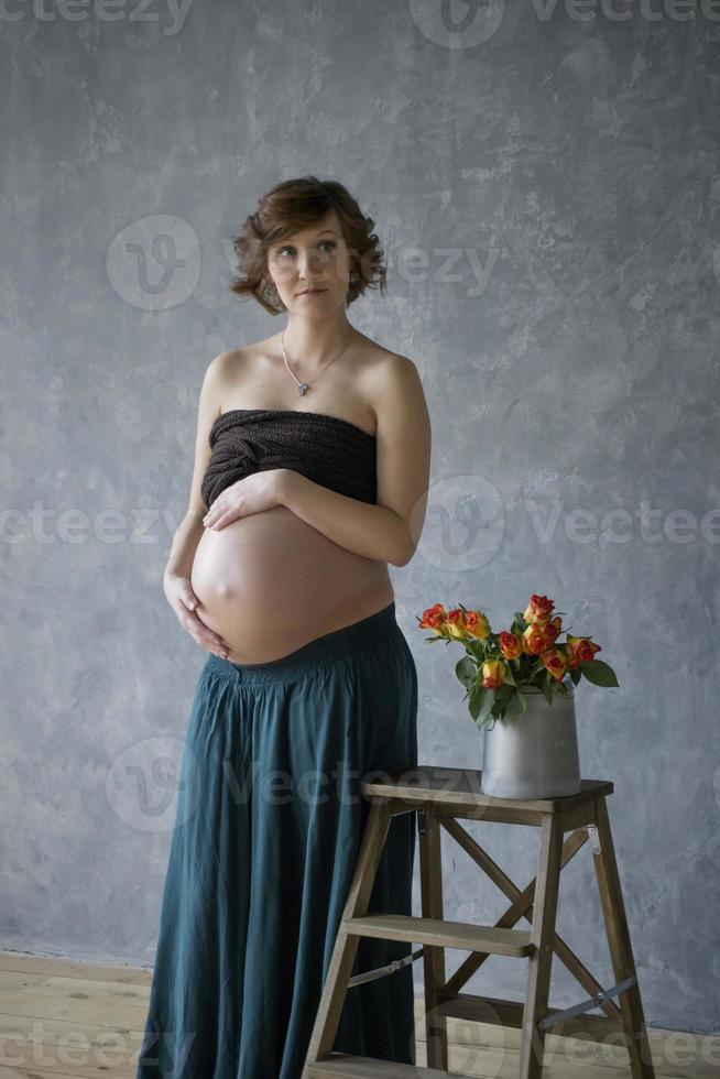 gravid kvinna foto