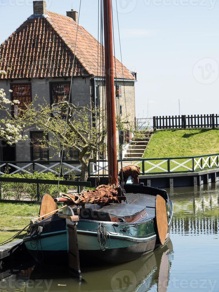 den holländska staden enkhuizen foto