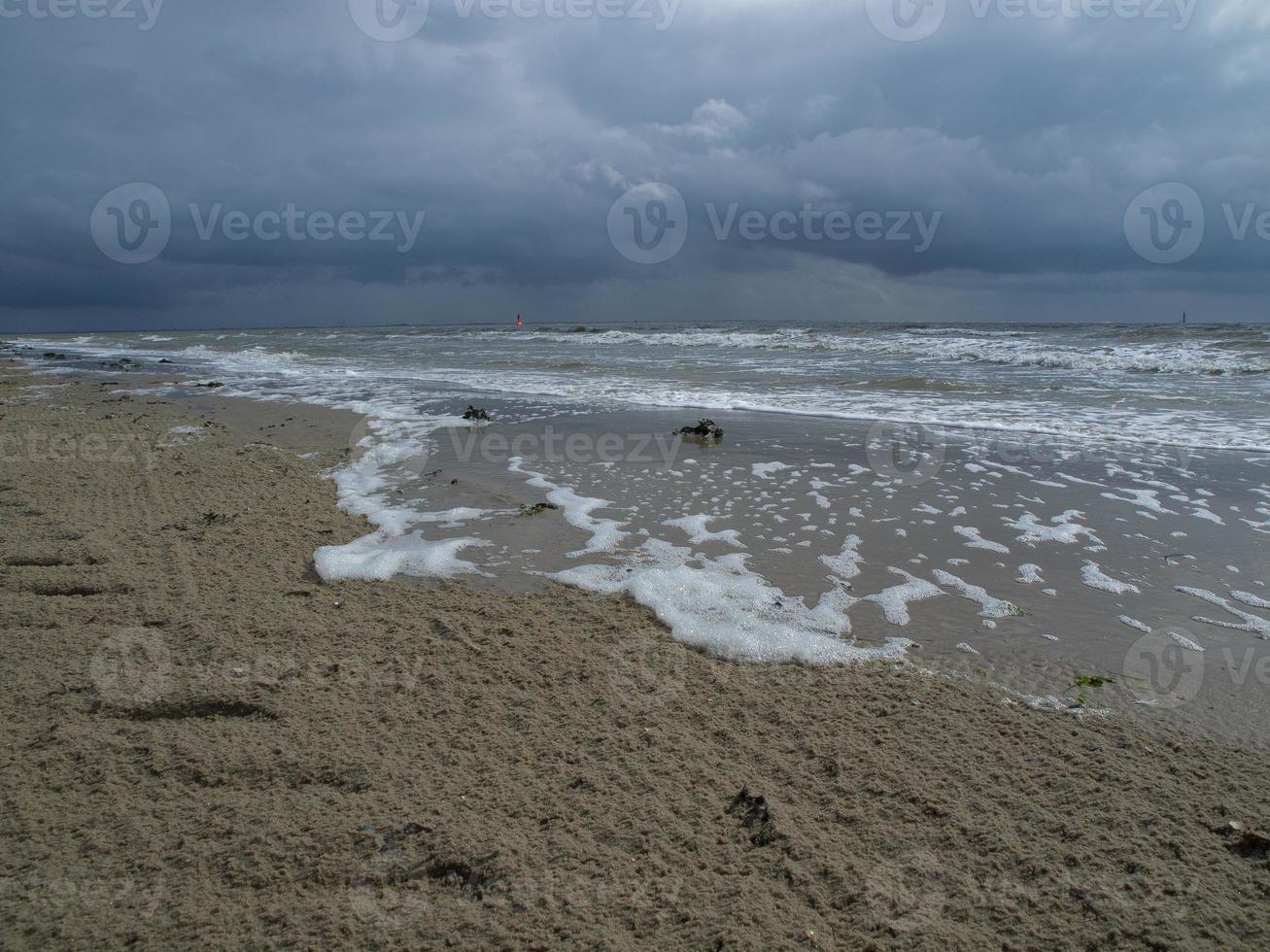 den tyska ön norderney foto