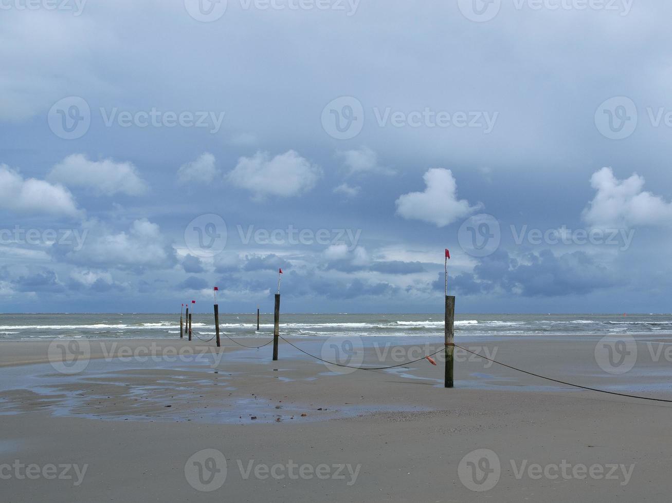 den tyska ön norderney foto