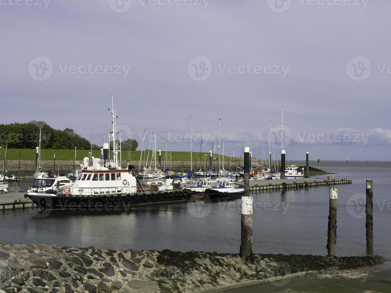 wilhelmshaven vid nroth havet foto