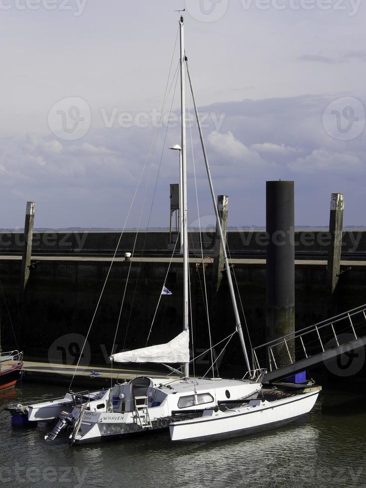 wilhelmshaven vid nroth havet foto