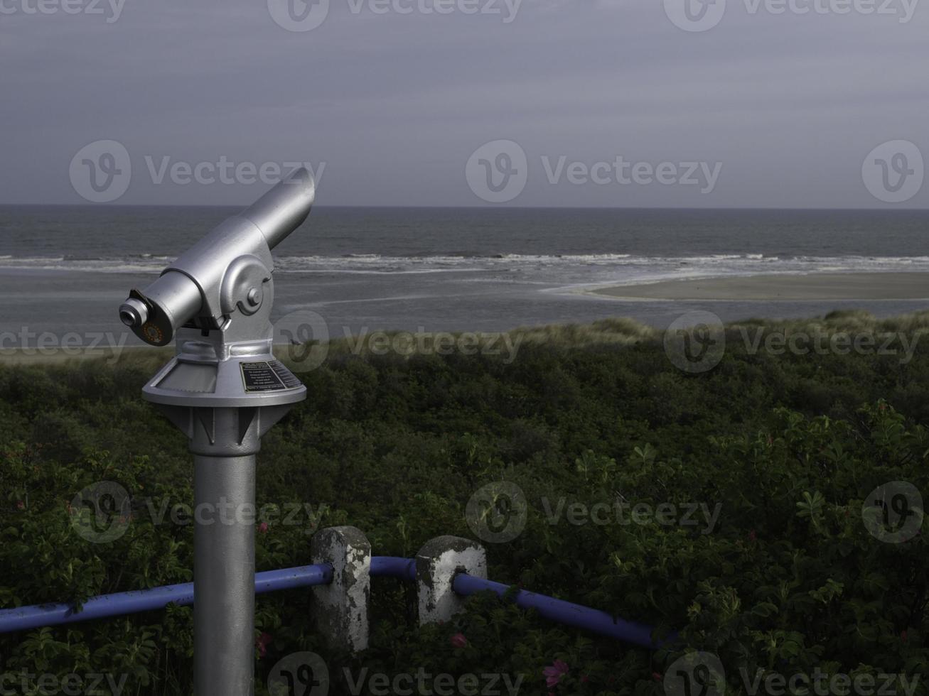 langeoog island i tyskland foto