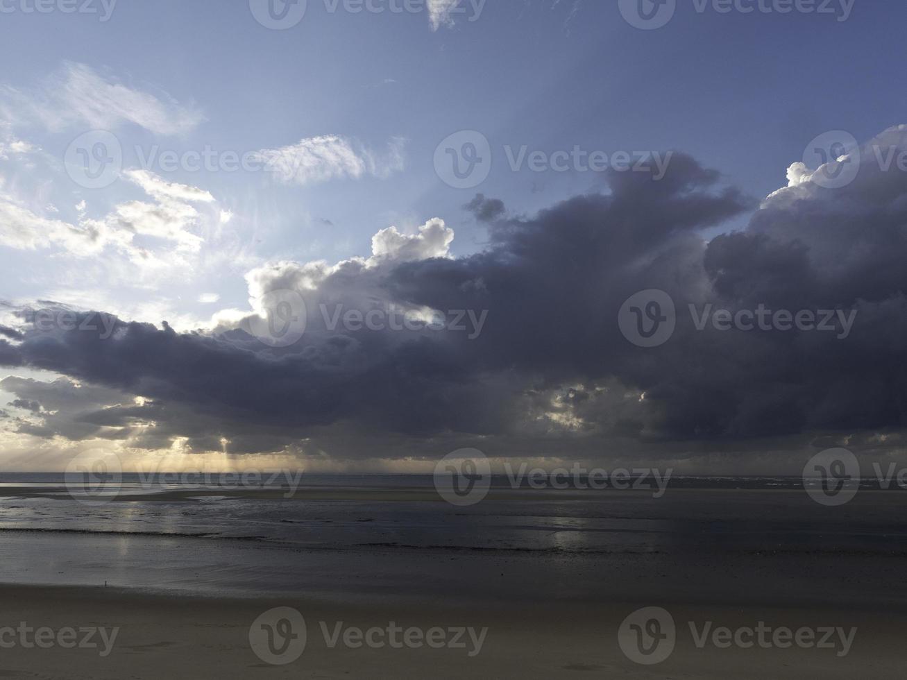 ön spiekeroog i tyskland foto