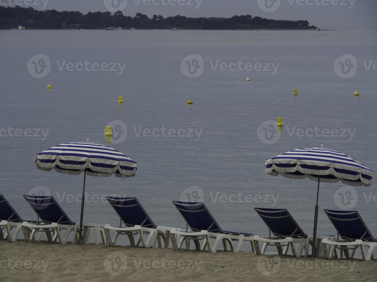 cannes vid Medelhavet foto