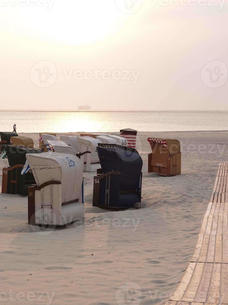 Borkum Island i Tyskland foto