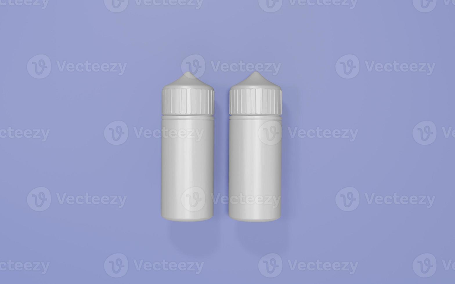 vape flytande plastflaska mockup foto