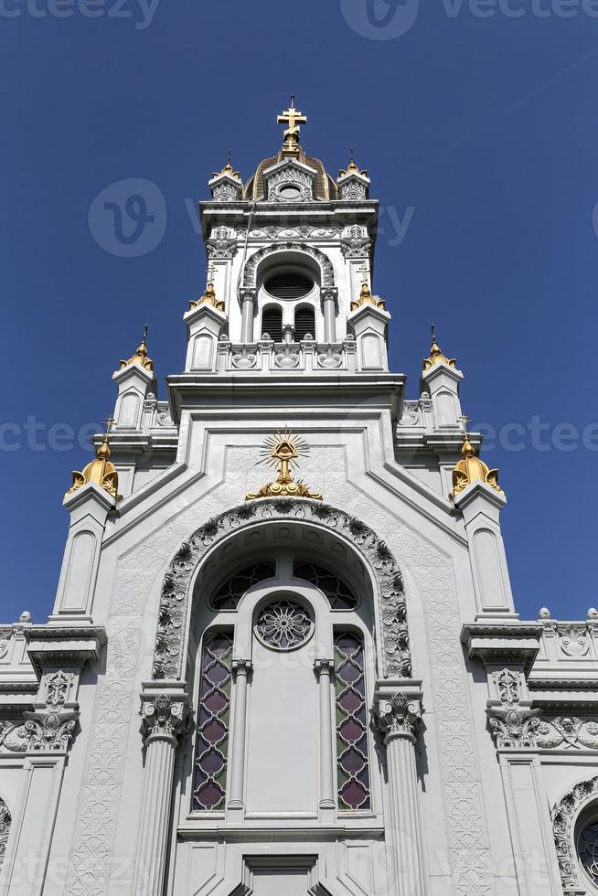 bulgariska st. Stephen Church i Istanbul, Turkiet foto