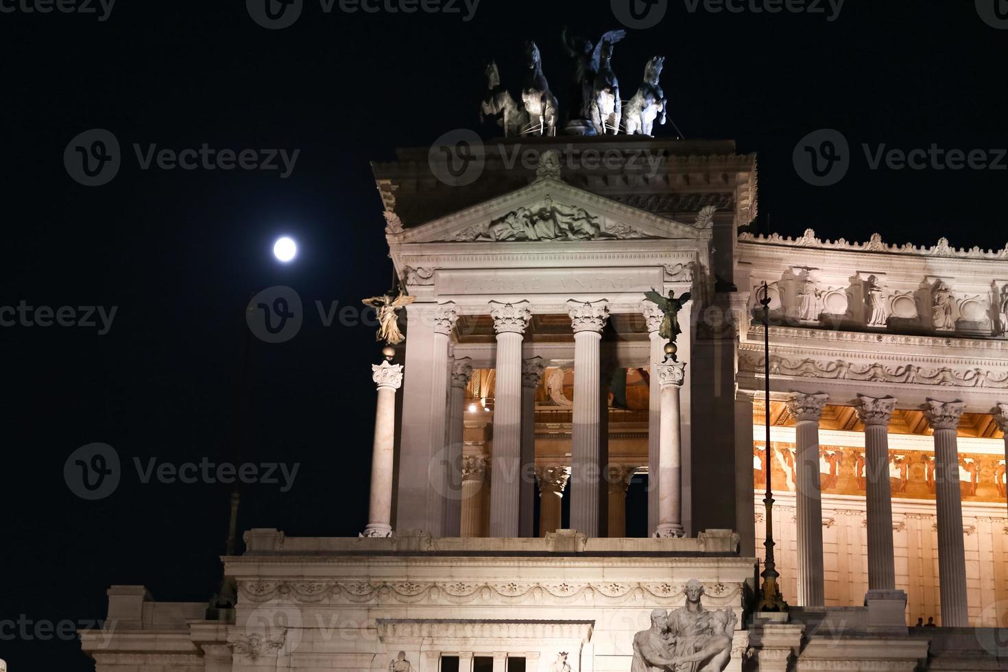 Fosterlandsaltare i Rom, Italien foto