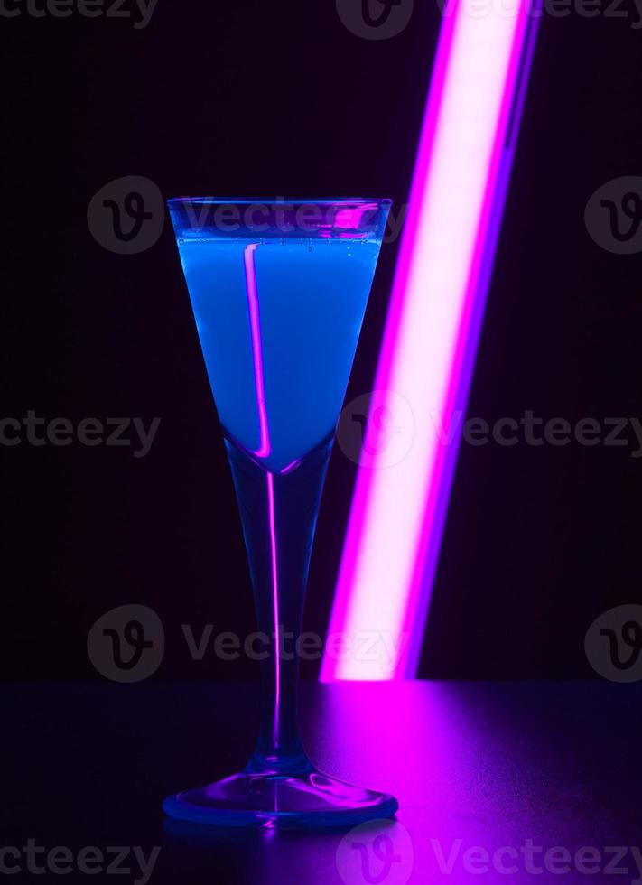 fluorescerande dryck foto