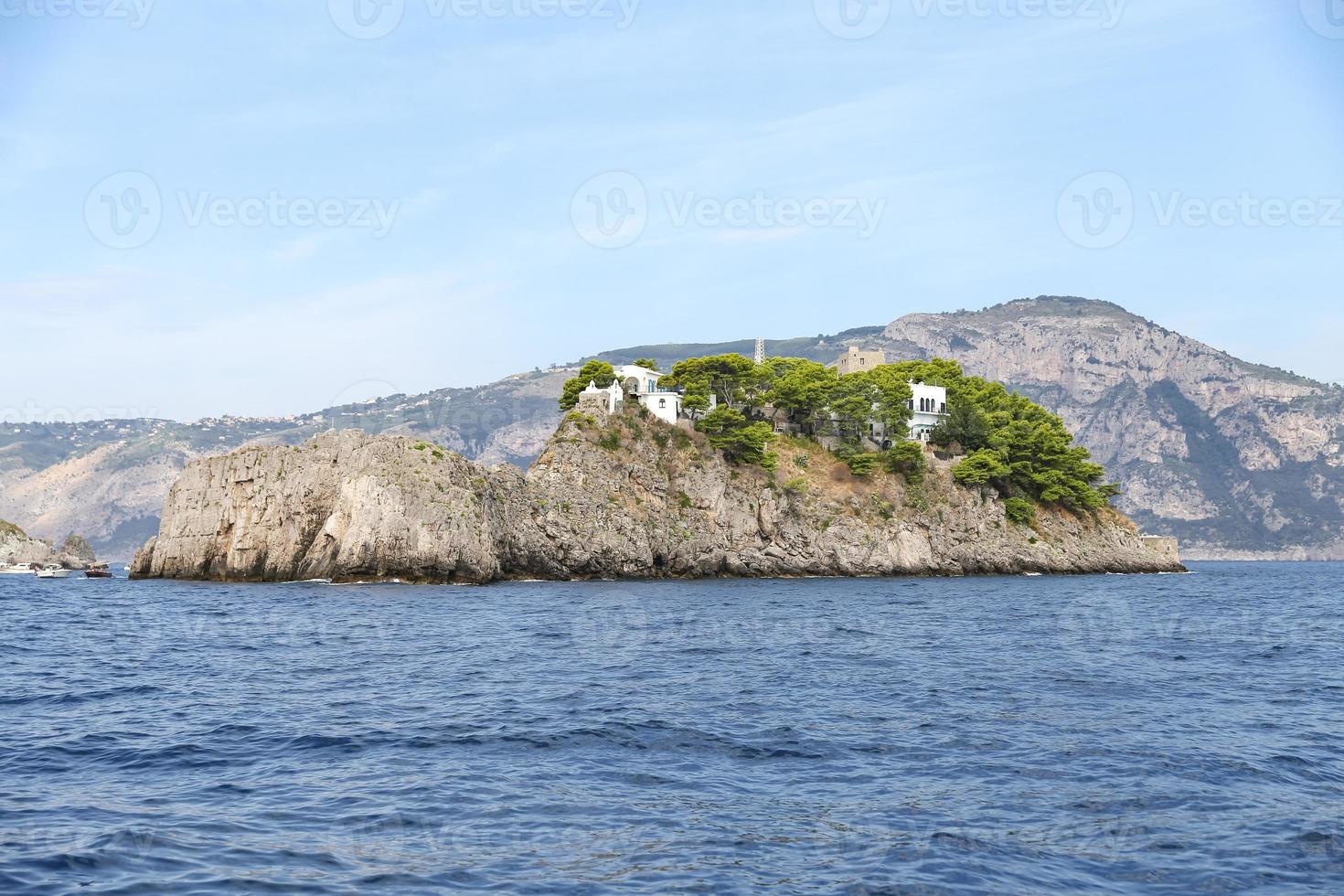 ö i amalfi cost, Neapel, Italien foto