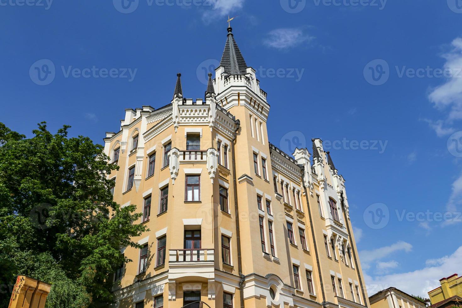 castle of richard lionheart i kiev, Ukraina foto