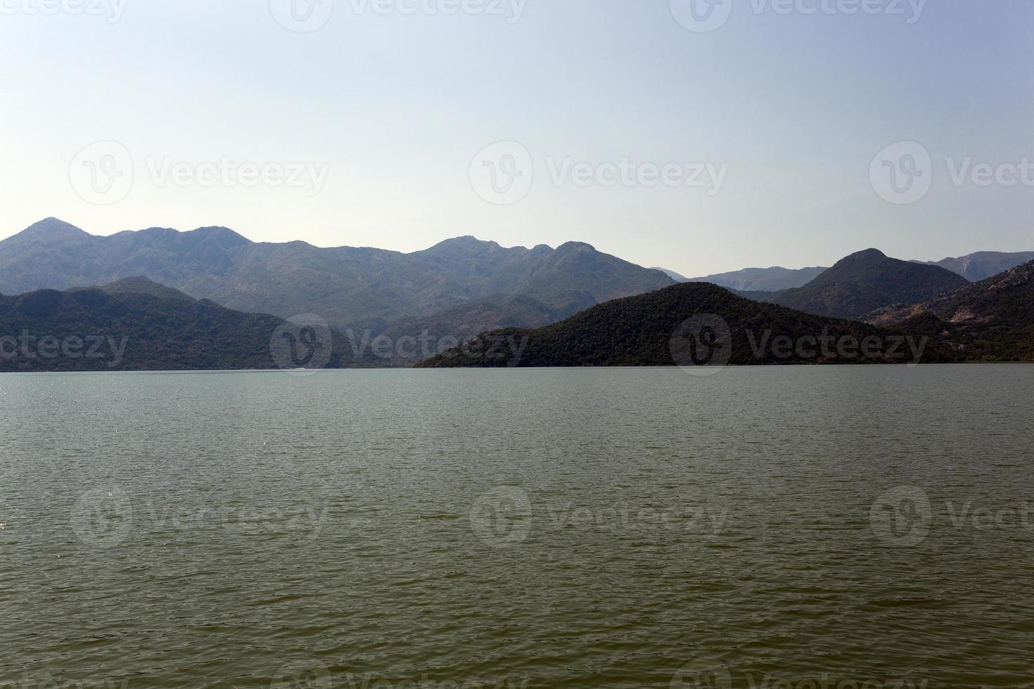 skadar sjön, montenegro. foto