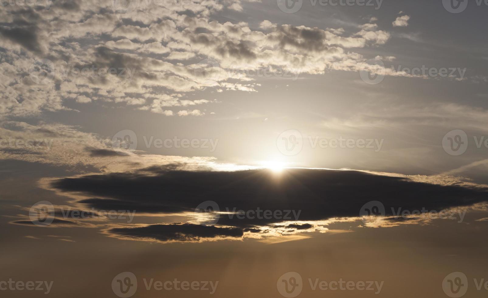 himlen i molnen foto