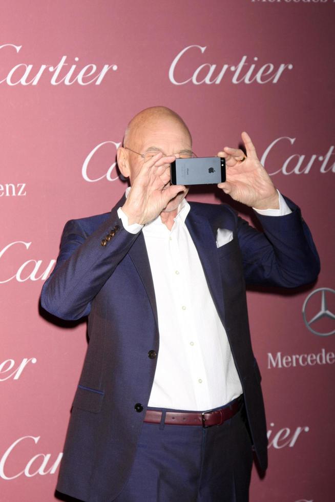 los angeles, 3 januari - patrick stewart på filmfestivalen Palm Springs gala på ett kongresscenter den 3 januari 2014 i Palm Springs, ca. foto