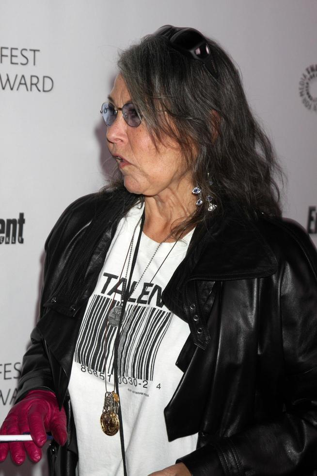 los angeles, mar 10 - roseanne barr på paleyfest icon award iho judd apatow på paley center for media den 10 mars 2014 i beverly hills, ca foto