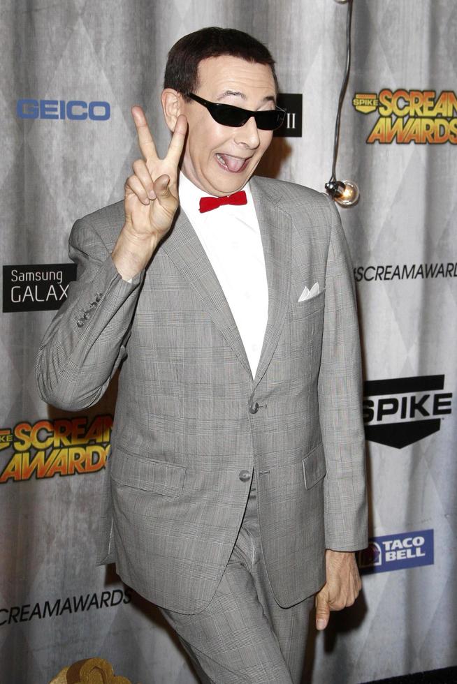 los angeles, 15 oktober - paul reubens vid scream awards 2011 på Universal Studios den 15 oktober 2011 i los angeles, ca. foto